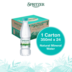 SPRITZER Natural Mineral Water 350ML X 24 (BOTTLE)