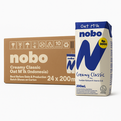 NOBO Creamy Classic Oat Milk 200ML X 24 (TETRA)