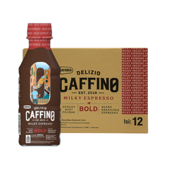 DELIZIO CAFFINO Milky Espresso 190ML X 12 (BOTTLE)