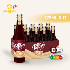DR PEPPER Vanilla Float 275ML X 12 (GLASS)