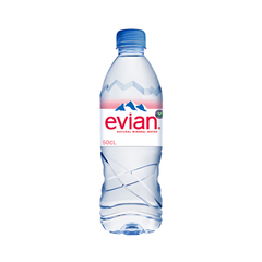 EVIAN Mineral Water 500ML X 24 (BOTTLES)