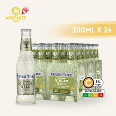 FEVER TREE Premium Ginger Beer 200ML X 24 (GLASS)