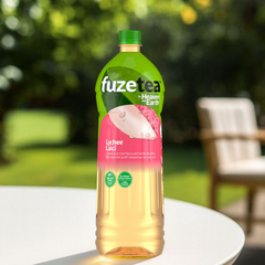 H&E Fuze Lychee Rose Tea 1.5L X 12 (BOTTLE)