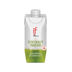IF 100% Coconut Water 330ML X 24 (TETRA)