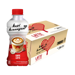 KOPI KENANGAN Caffe Latte 200ML X 24 (BOTTLE)