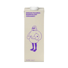 MINOR FIGURES Organic Oat Milk 1L X 6 (TETRA)