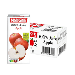 MARIGOLD 100% Apple Juice 1L X 12 (TETRA)