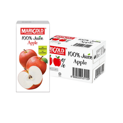 MARIGOLD 100% Apple Juice 200ML X 24 (TETRA)