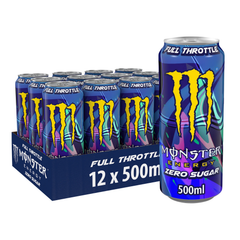 MONSTER ENERGY Full Throttle Zero 500ML X 12 (CAN)