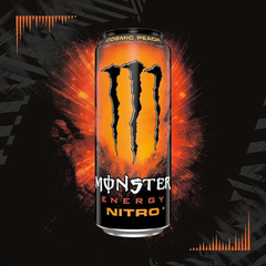 MONSTER ENERGY Nitro Cosmic Peach 500ML X 12 (CAN)