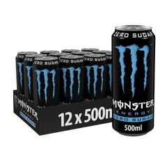 MONSTER ENERGY Absolute Zero 500ML X 12 (CAN)