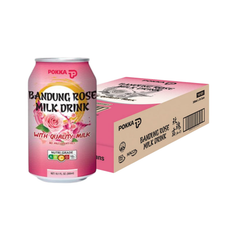 POKKA Bandung Rose Milk 300ML X 24 (CAN)