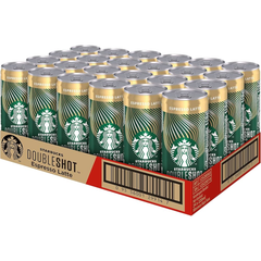 STARBUCKS Double Shot Espresso Latte 220ML X 24 (CAN)