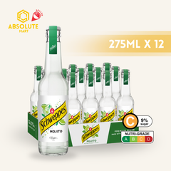 SCHWEPPES Mojito 275ML X 12 (GLASS)