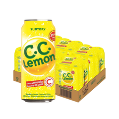 SUNTORY C.C LEMON 330ML X 24 (CAN)