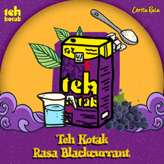 TEH KOTAK Blackcurrant Tea 300ML X 24 (TETRA)