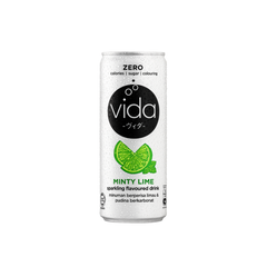 VIDA Zero Sparkling Minty Lime 325ML X 24 (CAN)
