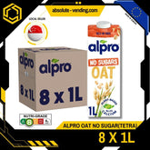 ALPRO No Sugars Oat Milk 1L X 8 (TETRA) - ABSOLUTE MARTALPRO No Sugars Oat Milk 1L X 8 (TETRA)