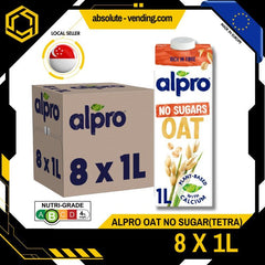 ALPRO No Sugars Oat Milk 1L X 8 (TETRA) - ABSOLUTE MARTALPRO No Sugars Oat Milk 1L X 8 (TETRA)
