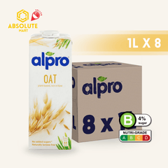 ALPRO Original Oat Milk 1L X 8 (TETRA) - ABSOLUTE MARTALPRO Original Oat Milk 1L X 8 (TETRA)Oat Milk