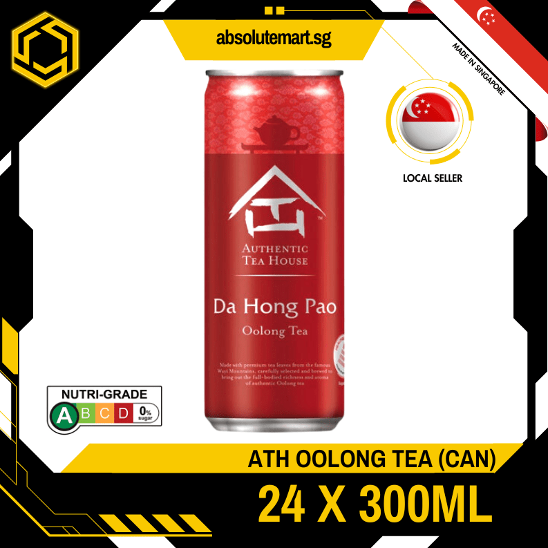 AUTHENTIC TEA HOUSE Oolong Tea 300ML X 24 (CAN) - ABSOLUTE MARTAUTHENTIC TEA HOUSE Oolong Tea 300ML X 24 (CAN)