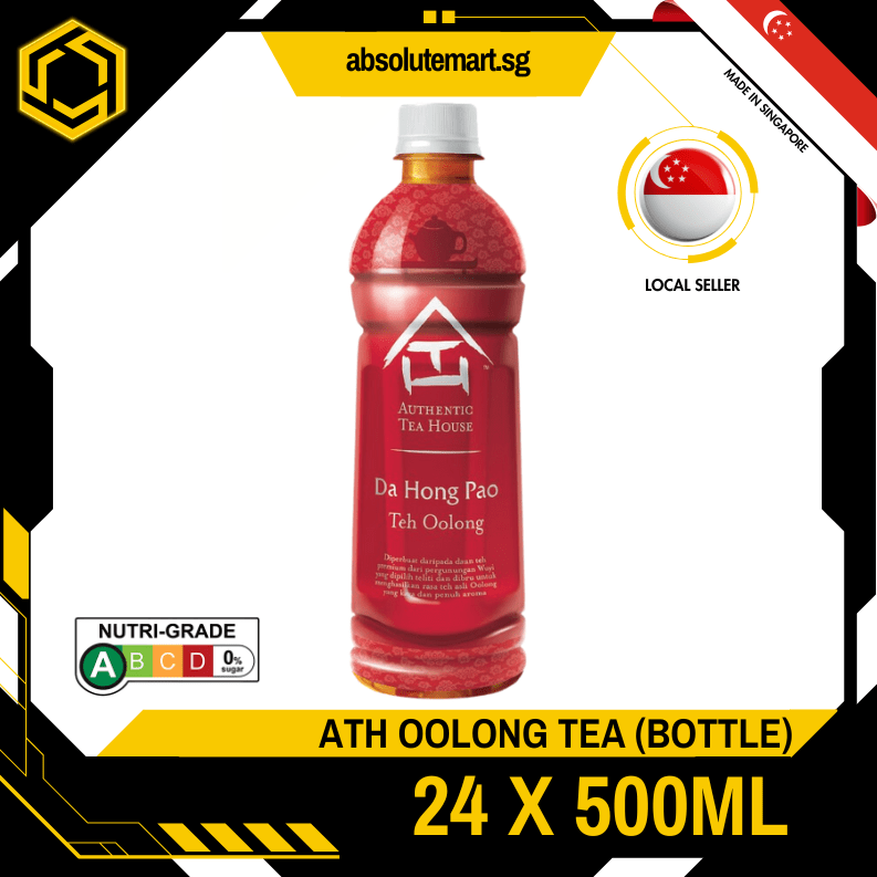 AUTHENTIC TEA HOUSE Oolong Tea 500ML X 24 (BOTTLES) - ABSOLUTE MARTAUTHENTIC TEA HOUSE Oolong Tea 500ML X 24 (BOTTLES)