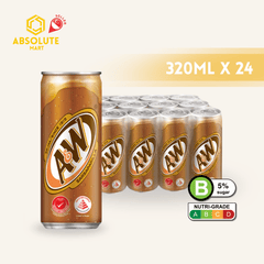 A&W Root Beer 320ML X 24 (CAN) - ABSOLUTE MARTA&W Root Beer 320ML X 24 (CAN)Cola & Classic Sodas