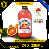BUNDABERG Blood Orange 375ML X 24 (GLASS BOTTLE) - ABSOLUTE MARTBUNDABERG Blood Orange 375ML X 24 (GLASS BOTTLE)