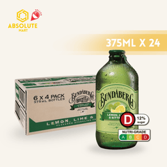 BUNDABERG Lemon Lime & Bitters 375ML X 24 (GLASS BOTTLE) - ABSOLUTE MARTBUNDABERG Lemon Lime & Bitters 375ML X 24 (GLASS BOTTLE)Tonic & Mixers