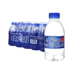 CACTUS Natural Mineral Water 250ML x 24 (BOTTLES) - ABSOLUTE MARTCACTUS Natural Mineral Water 250ML x 24 (BOTTLES)Still Water