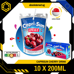 CAPRISUN Cherry 200ML X 10 (TETRA) - ABSOLUTE MARTCAPRISUN Cherry 200ML X 10 (TETRA)