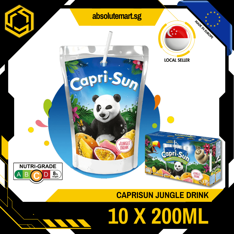 CAPRISUN Jungle Drink 200ML X 10 (TETRA) - ABSOLUTE MARTCAPRISUN Jungle Drink 200ML X 10 (TETRA)