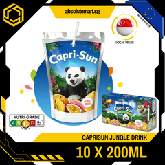 CAPRISUN Jungle Drink 200ML X 10 (TETRA) - ABSOLUTE MARTCAPRISUN Jungle Drink 200ML X 10 (TETRA)