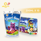 CAPRISUN Monster Alarm Mixed Juice 200ML X 10 (TETRA) - ABSOLUTE MARTCAPRISUN Monster Alarm Mixed Juice 200ML X 10 (TETRA)Fruit Drinks