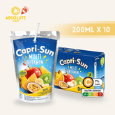 CAPRISUN Multi Vitamin Juice 200ML X 10 (TETRA) - ABSOLUTE MARTCAPRISUN Multi Vitamin Juice 200ML X 10 (TETRA)Fruit Drinks