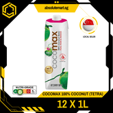 COCOMAX 100% Coconut Water 1L X 12 (TETRA) - ABSOLUTE MARTCOCOMAX 100% Coconut Water 1L X 12 (TETRA)