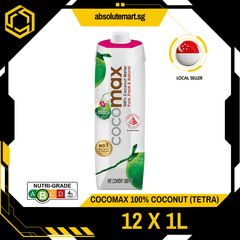 COCOMAX 100% Coconut Water 1L X 12 (TETRA) - ABSOLUTE MARTCOCOMAX 100% Coconut Water 1L X 12 (TETRA)