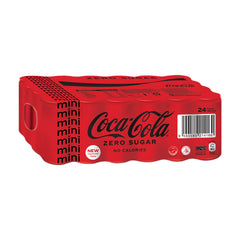 COKE Zero Mini 180ML X 24 (CAN) - ABSOLUTE MARTCOKE Zero Mini 180ML X 24 (CAN)