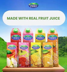 COUNTRY CHOICE Fruit Juice Drink Mango 1L x 12 (TETRA) - ABSOLUTE MARTCOUNTRY CHOICE Fruit Juice Drink Mango 1L x 12 (TETRA)