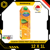 COUNTRY CHOICE Fruit Juice Drink Orange 1L x 12 (TETRA - ABSOLUTE MARTCOUNTRY CHOICE Fruit Juice Drink Orange 1L x 12 (TETRA