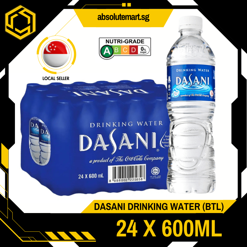 DASANI DRINKING Water 600ML x 24 (BOTTLE) - ABSOLUTE MARTDASANI DRINKING Water 600ML x 24 (BOTTLE)
