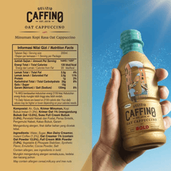 DELIZIO CAFFINO OAT CAPPUCINO 190ML X 12 (BOTTLE) - ABSOLUTE MARTDELIZIO CAFFINO OAT CAPPUCINO 190ML X 12 (BOTTLE)Ready To Drink Coffee