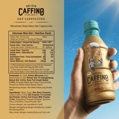 DELIZIO CAFFINO OAT CAPPUCINO 200ML X 12 (BOTTLE) - ABSOLUTE MARTDELIZIO CAFFINO OAT CAPPUCINO 200ML X 12 (BOTTLE)Ready To Drink Coffee
