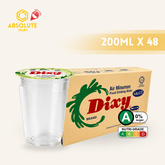 DIXY Pure Drinking Water 200ML X 48 (CUP with STRAW) - ABSOLUTE MARTDIXY Pure Drinking Water 200ML X 48 (CUP with STRAW)Still Water