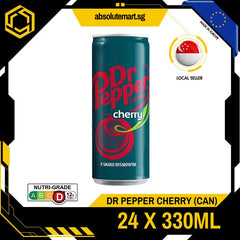 DR PEPPER Cherry 330ML X 24 (CANS) - ABSOLUTE MARTDR PEPPER Cherry 330ML X 24 (CANS)