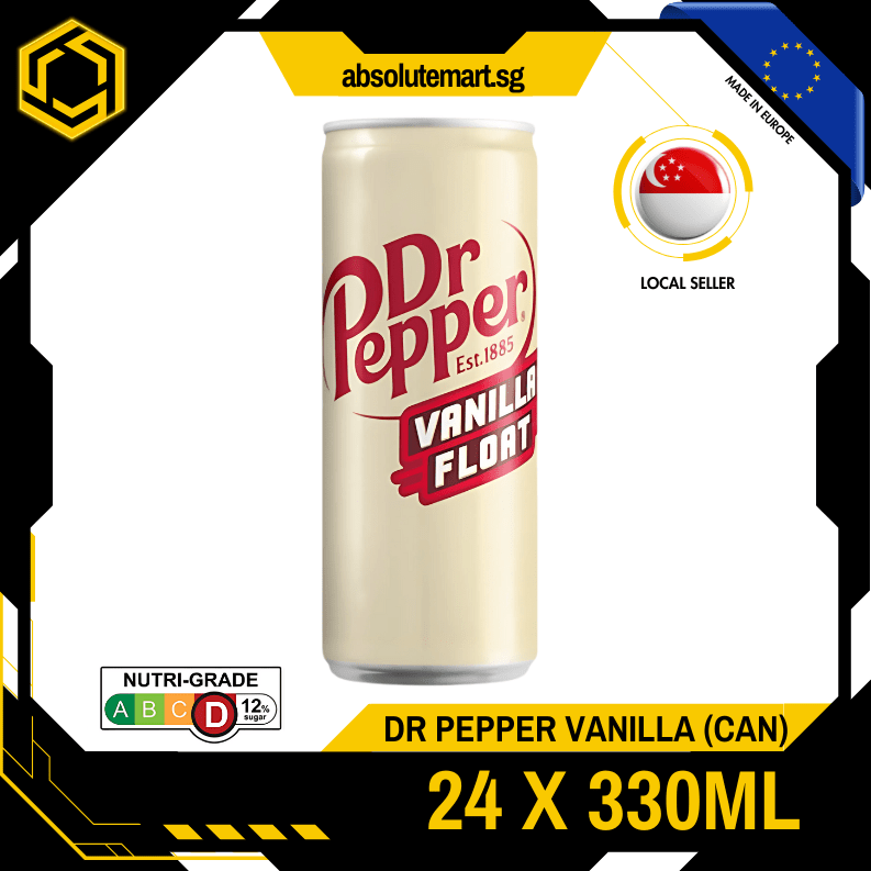 DR PEPPER Vanilla 330ML X 24 (CAN) - ABSOLUTE MARTDR PEPPER Vanilla 330ML X 24 (CAN)