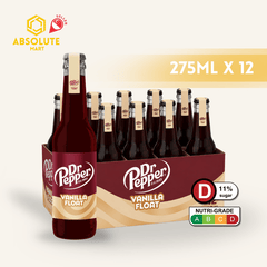 DR PEPPER Vanilla Float 275ML X 12 (GLASS) - ABSOLUTE MARTDR PEPPER Vanilla Float 275ML X 12 (GLASS)Cola & Classic Sodas