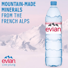 EVIAN Mineral Water 1.5L X 12 (BOTTLE) - ABSOLUTE MARTEVIAN Mineral Water 1.5L X 12 (BOTTLE)Still Water