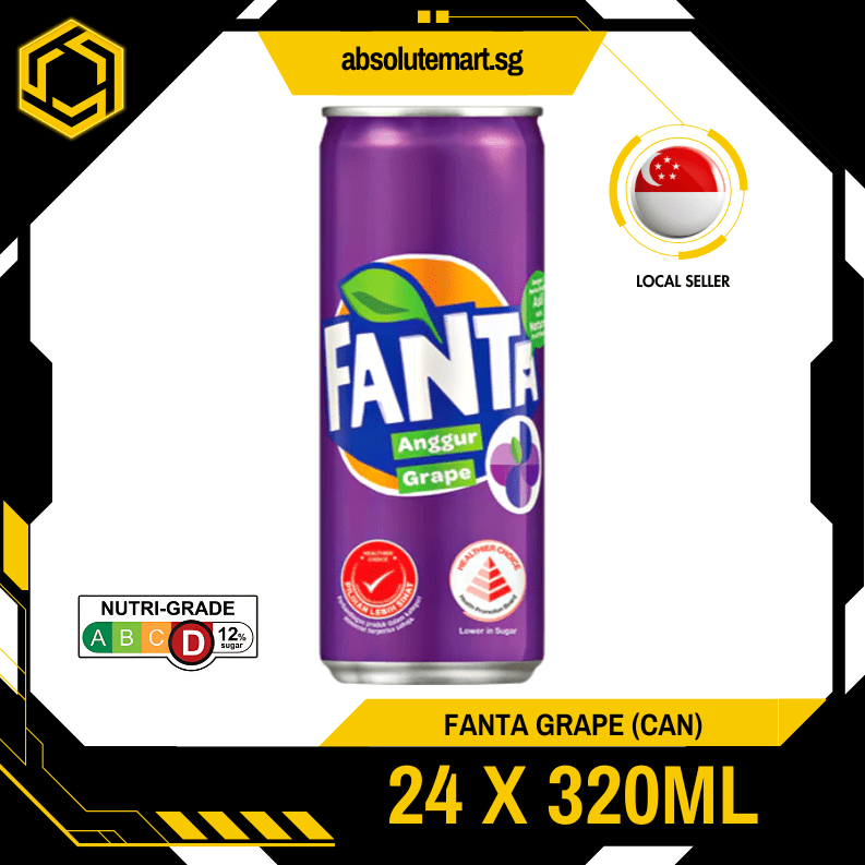 FANTA Grape 320ML X 24 (CAN) - ABSOLUTE MARTFANTA Grape 320ML X 24 (CAN)