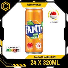 FANTA Orange 320ML X 24 (CAN) - ABSOLUTE MARTFANTA Orange 320ML X 24 (CAN)